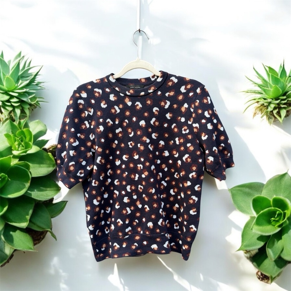 Ann Taylor NWT Short Sleeve Sweater Medium